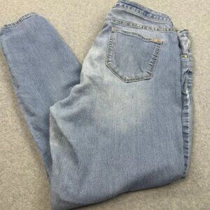 Jenifer Lopez Jeans Denim Light Wash Comfort Stretch Women's Size 16(Fits 34x29)